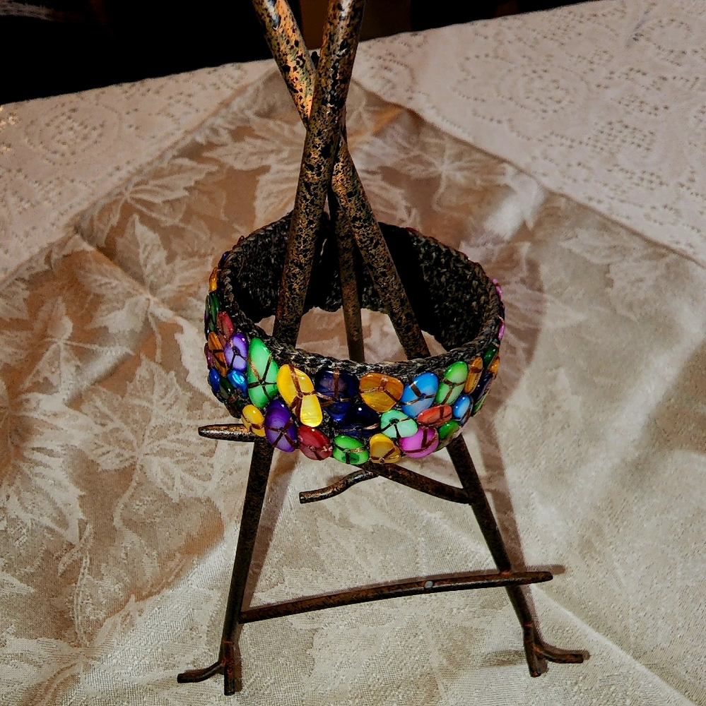 Vintage/Retro Rainbow 🌈   clasp bracelet